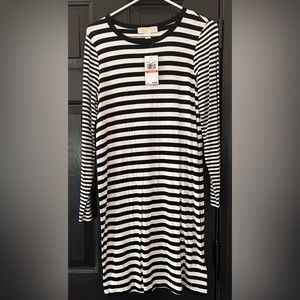 Women’s, Michael Michael Kors, size small, long sleeved striped dress